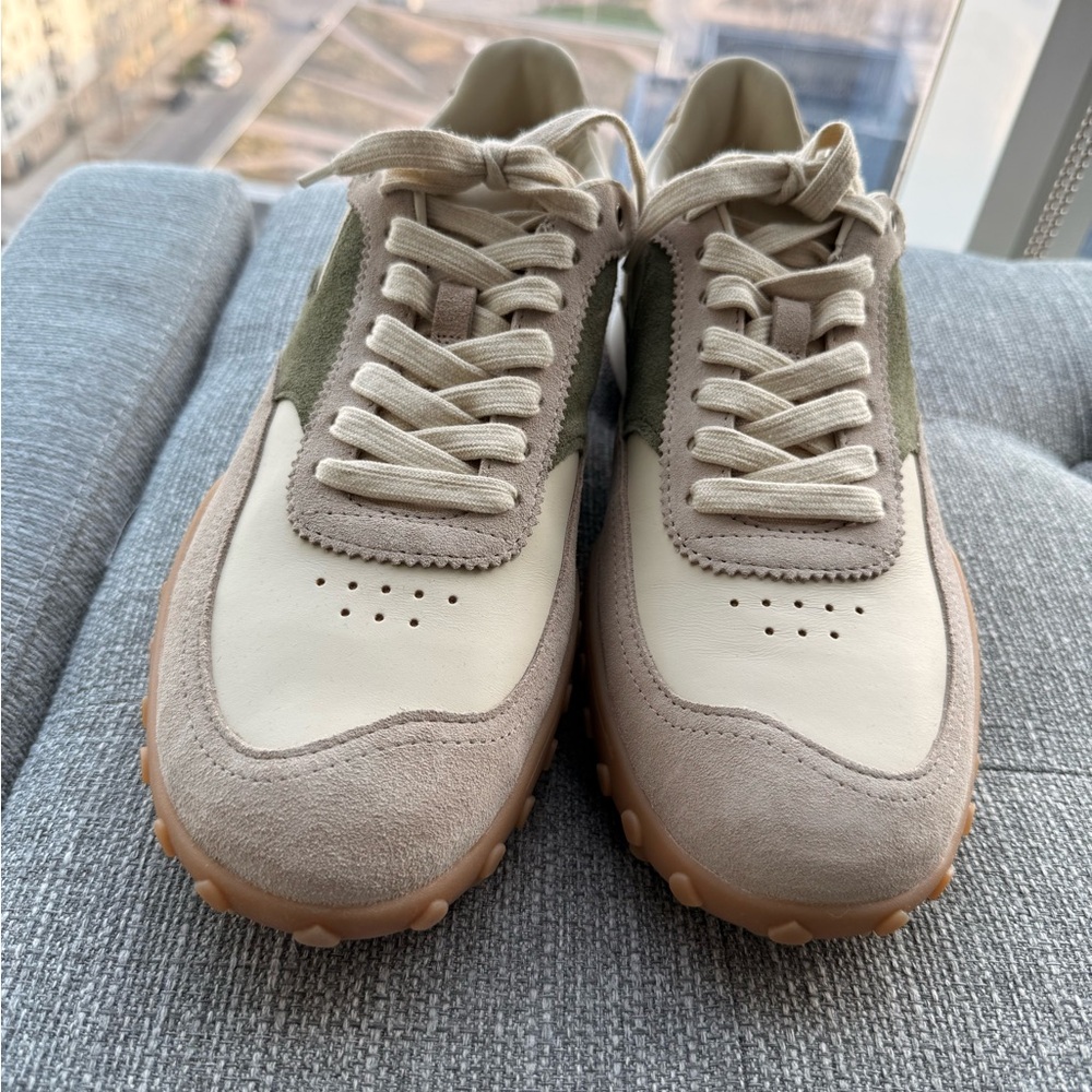 Vince Beige and Olive Athletic Shoes - Picture 4 of 5